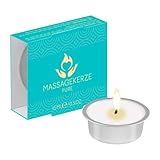 EIS Massagekerze mit sinnlichem Duft | Natürliche Inhaltsstoffe für erotische Massagen | Pflegende Rezeptur ideal als Geschenk | 15 ml