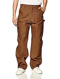 Carhartt Herren Loose Fit Firm Duck Arbeitshose mit verstärkter Vorderseite, Carhartt® Braun, W34/L34