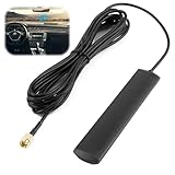 Autoradio Antenne FM, AM Radio Antenne, Windschutzscheiben Antenne Patch mit 3M DAB SMA Anschluss Kabel für Pioneer Alpine Clarion Digital FM Tuner, für Fahrzeug Auto LKW Radio