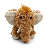 Mel-O-Design Plüschmammut 30 cm – Weiches Kuscheltier Mammut, Stofftier für Kinder, Geschenkidee für Jungen & Mädchen (Mammut)