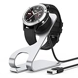 AK Ladestation für für Garmin Fenix 8 7 7S 7X 6 6S 6X 5 5S 5X Plus, Venu 2/2 Plus/3/Sq/Sq 2, Garmin Uhr Ersatz Ladegerät mit 100cm/3,3ft USB A Ladekabel