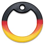 Army Dog Tags 5 x Farbigen Gummi-Schalldämpfer für Militärische Erkennungsmarken (Deutsche Flagge)