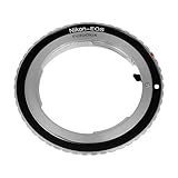 Fotodiox Pro Lens Mount Adapter Compatible with Nikon F-Mount Lenses on Canon EOS (EF, EF-S) Mount D/SLR Camera Body