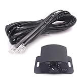 Quystetes Verstärker Bass Knob Control Remote 6Pin Subwoofer Remote Volume Adjustment Control Knob for Speakers