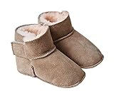 Fellhof 5102 Stieferl Kuschl, Größe - 2 (18/19), hellbraun