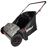 Dedra Rasenkehrmaschine Manueller Sammler, Laub- und Rasensammler, Sammelbreite 530 mm, 100 l Fangsack, robuste 250-mm-Räder, leicht und handlich 7kg, Verstellbarer Lenker