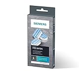 Siemens Entkalkungstabletten TZ80002A,entfernt Kalkablagerungen und schützt vor Korrosion, Original-Zubehör, passend für Kaffeevollautomaten der Reihen EQ, Einbauvollautomaten, weiß,(3 Stück) 1er Pack