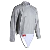 Jackets Fechten Uniformanzug Metalljacke - Metallische Weste für Kinder und Erwachsene Fechter - 350N Fechtausrüstung Schutzanzug