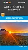 Abisko-Kebnekaise-Nikkaluokta 1:75 000: Outdoorkartan North