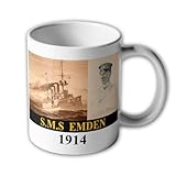 Tasse SMS Emden kleiner Kreuzer Schiff Kaiserliche Marine von Müller #46619