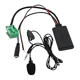 VGOL Auto Bluetooth Aux-In Adapter A2DP mit Mikrofon 5-12V Kompatibel mit Mercedes Comand NTG 2.5 CLK SLK SL Klasse