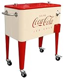 Leigh Country CP 98111 Coca-Cola Rolling Kühler, Creme und Rot, 60 Qt