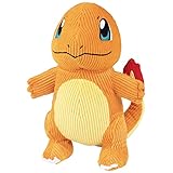 Pokémon Select PKW2995 - Glumanda Kord-Plüsch 20 cm, offizielles Plüsch