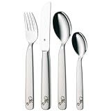 WMF 1287406800 Kinderbesteck FIRST LYRIC FUBALL 4TLG.