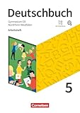 Deutschbuch Gymnasium - Nordrhein-Westfalen - Ausgabe 2019 - 5. Schuljahr: Arbeitsheft mit Lösungen und Erklärfilmen