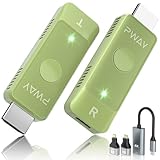 HDMI Wireless,Wireless HDMI Transmitter and Receiver,Ohne Kabel für Streaming Audio Video for LaptopKamera/Handy zu HDTV/Projektor/Monitor,Tragbares Plug& Play