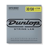 JIM DUNLOP - DBSBS30130 - Bass-Saiten - Super Bright Medium 6 Saiten 30-45-65-85-105-130