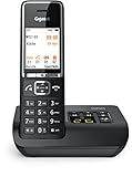 Gigaset Comfort 550A Analog Telephone Caller Id Black, S30852-H3021-B104