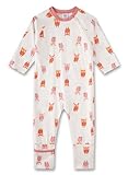 Sanetta Baby-Mädchen 222074 Overall Long, Allover, beige, 92