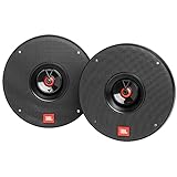 JBL Club 622 2-Wege Auto Lautsprecher Set von Harman Kardon - 180 Watt Pro KFZ Autolautsprecher Boxen 16 - 17 cm, Black