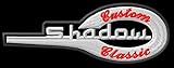 Masterpatch Hon Shadow Custom Classic Patch 750 1100 für Honda Shadow Bikers Motorrad Motorrad Aufnäher Parche Bordado Brodé Patch écusson Toppa Ricamata