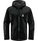 Haglöfs Hardshelljacke Herren ROC GTX Jacket wasserdicht, Winddicht, atmungsaktiv True Black S S