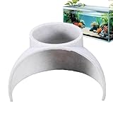 Lainiaoly Einzigartige Aquarium-Höhle, Aquarium-Tunnel, Fisch-Tunnel Für Aquarien, Aquarium-Höhle Für Garnelen, Zubehör Für Garnelenbecken, Eck-Aquarium-Dekorationen, Aquarium-Spielzeug-Ornament