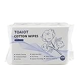 BCZAMD Toaiot 100 Stück 3D Harz Drucker Zubehör 100% Baumwolle Professionelle Tücher Reinigung Harz Silikonmatte Vat Tank Drucken Modell sauber für UV LCD DLP SLA Photonn Marss Trocken Nass Verwendung