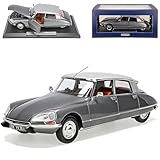 Citroen DS23 Pallas Limousine Grau Metallic mit Dach in Silber 1972-1975 Limitiert auf 400 Stück Weltweit 1/18 Norev Modell Auto mit individiuellem Wunschkenn..