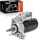 Frankberg 1x Anlasser Motor Anlasser 1,8 KW Kompatibel mit A3 8L1 1.8L 1.9L 1996-2003 Golf IV 1J1 1.4L-2.3L 1997-2005 Polo 9N 1.9L 2003-2005 Replace# 068911023G