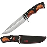 Columbia Jagd-Messer Einhand-Messer SA62 Tactical Knife aus 440C Edelstahl mit Nylon Messerscheide