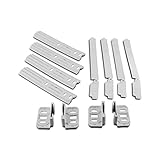 DL-pro Türmontageset für Schlepptür für Bauknecht Whirlpool Ignis 481231019131 für Kühlschrank Gefrierschrank KühlGefrierKombination