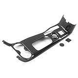 KANXM Carbon Fiber Auto Mittelkonsole Schaltpaneel Dekoration Abdeckung Trim FüR Mitsubishi Outlander 2013-2019 Innendekoration Schutzrahmen Aufkleber, Auto Dekor ZubehöR