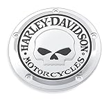 HARLEY-DAVIDSON Motorrad Willie G Skull Derby Deckel Cover Abdeckung Kupplungsdeckel Schutz Totenkopf, 2 (25441-04A)