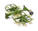 bruder 02216 - Krone Schwader - 1:16 Bauernhof Landwirtschaft Anhänger Feldarbeit Wender Kreiselheuer Stroh Heu Ernte-Arbeit Zubehör Traktor Trecker Schlepper