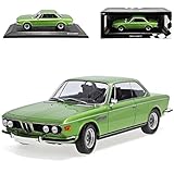 alles-meine.de GmbH B*M*W E9 3.0 CSI Coupe Grün 1968-1975 1/18 Minichamps Modell Auto mit individiuellem Wunschkennzeichen