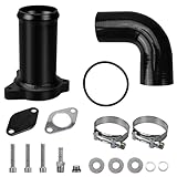 AGR Ventil Ersatz Rohr Tuning Kit Kompatibel mit A3 A4 A6 Golf 4 Golf 5 Polo Caddy T5 Fabia Octavia Ibiza Leon mit 1,9 TDI Motoren