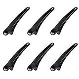 XMBYGEY Haarklammern, 6 Stück, Friseur Klammern, Abteilklammern, Haar clips Damen, Haarclips zum Stylen und Schneiden, Professionelle Salon Haarklammern