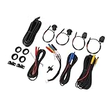 360 Grad Auto Kamera Parkplatz Surround View System Rechts Vorne Hinten Surround View Ansicht AHD IP68 Wasserdicht für Android Auto Radio Nachtsicht 7 Panorama-Kamera für Auto