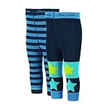 Sterntaler Baby - Jungen Leggins Dp Ringel+sterne Leggings, Marine, 86