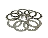 2EXTREME Kupplungsbeläge Set verstärkt +20Proz kompatibel mit Aprilia RS 50, RX 50, SX 50, Derbi GPR 50