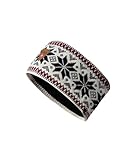 Dale of Norway Standard Garmisch Stirnband, Off-White/Navy/Raspberry 1