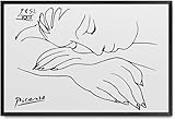 Gnvkd Ecbxz Pablo Picasso Poster Sleeping Woman Line Drawing Canvas Wall Art Pablo Picasso Painting Pablo Picasso Prints For Home Decor Picture 50x70cm No Frame