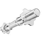 Hop-Sport Langhantelstange - 120 cm | 150 cm | 167 cm | 180 cm, SZ Stange 120 cm, super SZ Stange 120 cm, Kurzhantelstange 40 cm; ⌀ 30mm, aus verchromtem Stahl (Kurzhantel 40 cm 30 mm)