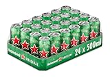 Heineken Lager Bier (Pack 24 Dosen x 500ml) | VERKAUFT VON AMZ_store | bier geschenk, biere der welt, bier set, budweiser bier, geschenk set, geschenke für männer