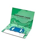 Elephant Card® Handyhalterung Blau Fürs iPhone In Kreditkartengröße | Continuity Camera Mount | Befestigung Am Apple Laptop | iOS 16 iPhone als Webcam