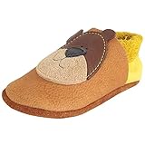 Pololo Honigbär 1-21 Kleinkinder Krabbelschuhe, Orange/Gelb (Amaretto Honey), Gr. 24-25 EU