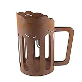 440s Art Design Rost Windlicht Bierkrug ca 32 cm H | FE-1-0295 | 4260553564275