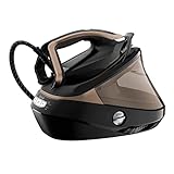 Tefal GV9820 Pro Express Vision Dampfbügelstation | Smart LED-Leuchte am Bügeleisen | leistungsstarker 9-Bar-Druck | 180 g/Min. Dampf | 750 g/Min. extra Dampfstoß | Anti-Kalk System | Schwarz/Braun