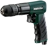 metabo Druckluft-Bohrmaschine DB 10-1800 U/min, 10 mm Futter, 6.2 bar Arbeitsdruck, 360 l/min Luftbedarf - Ergonomischer Griff, Hohe Drehzahl - Präzises und komfortables Bohren